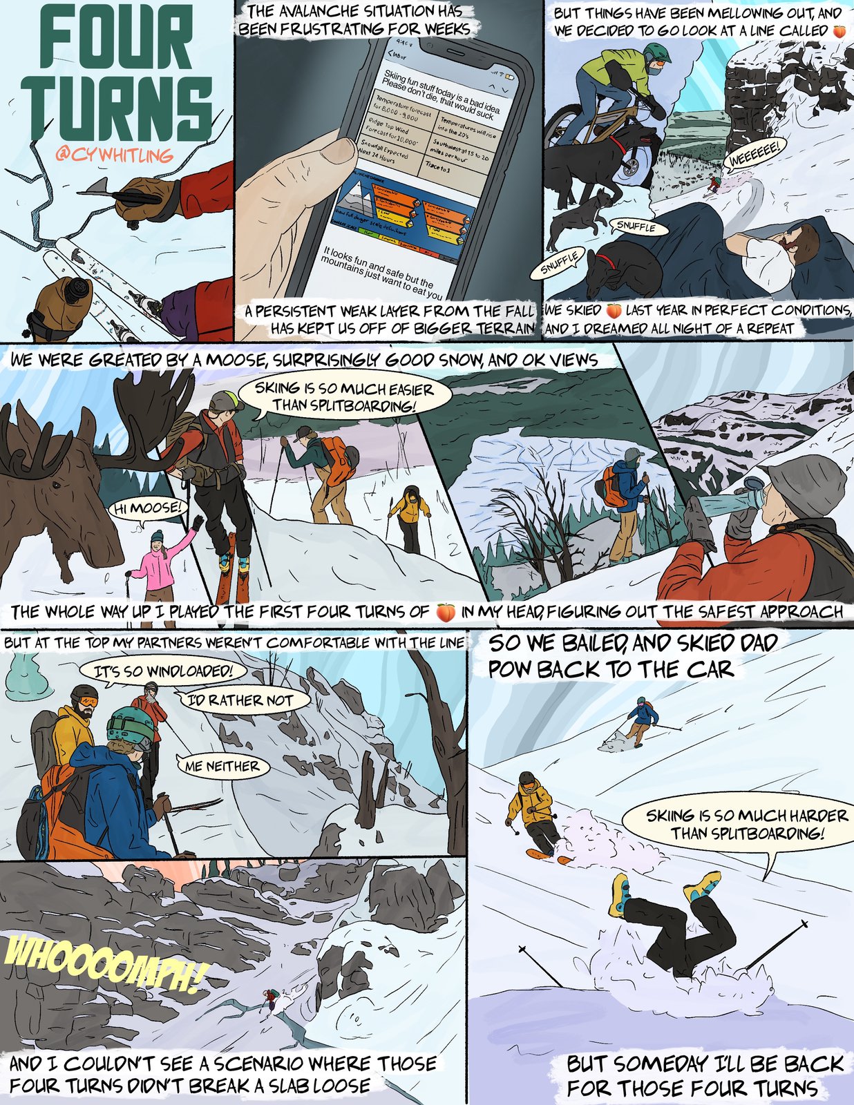 Ski Comics Ski Gabber