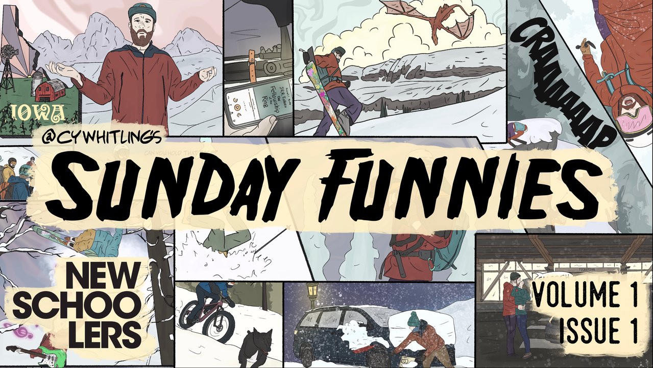 Introducing: The Newschoolers Sunday Funnies Volume 1, Issue 1