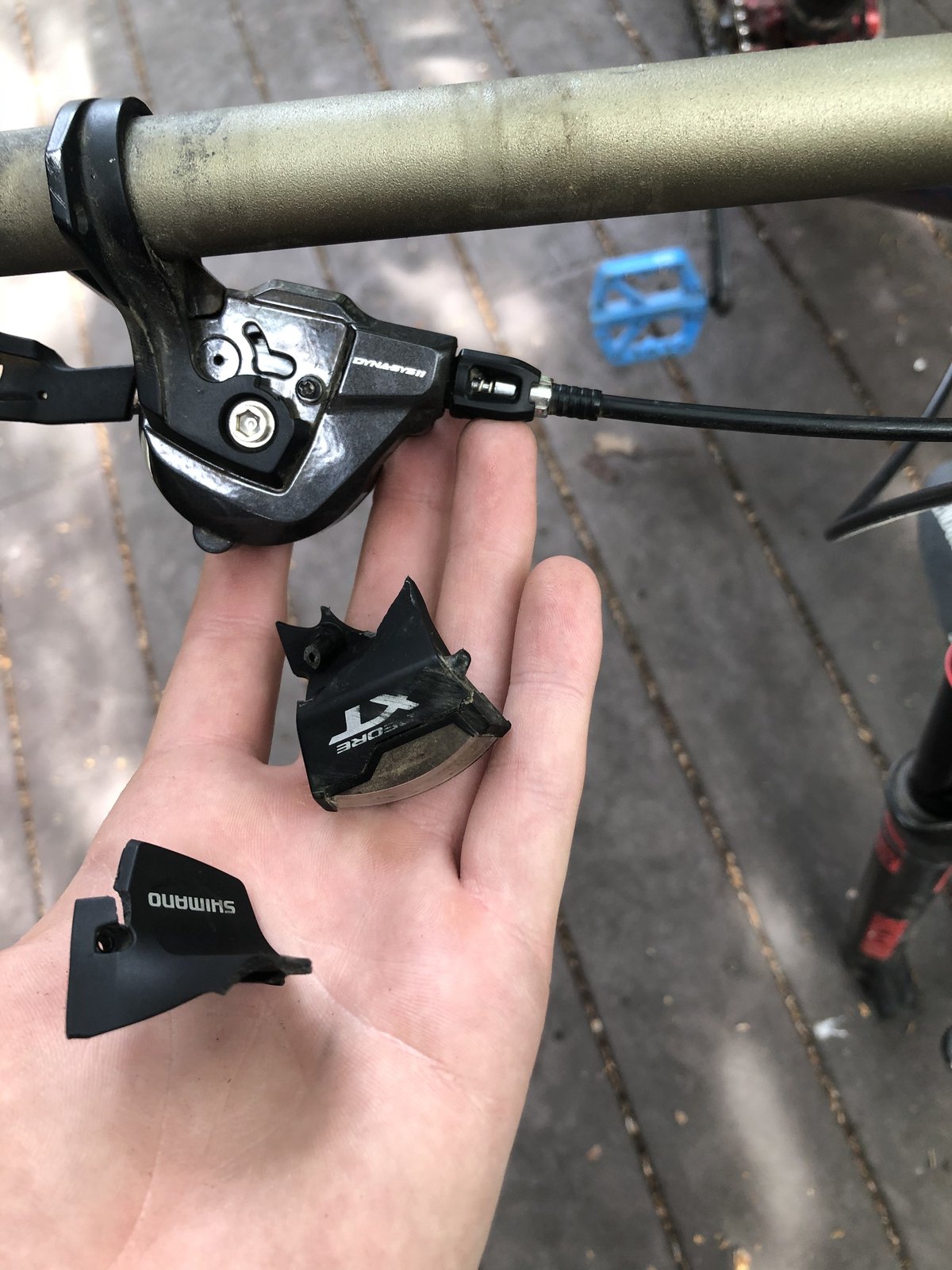 shimano gear shifter cover