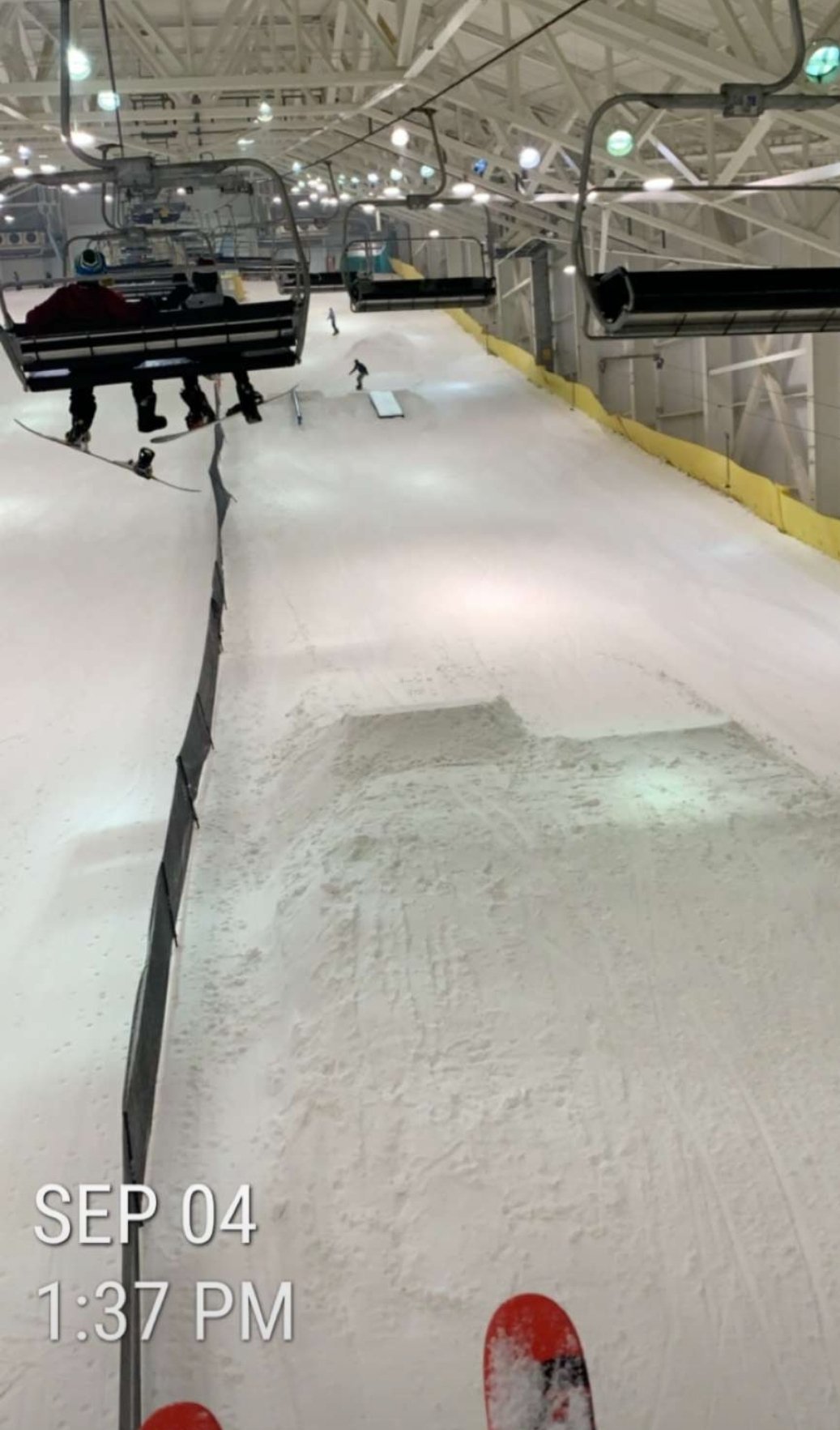 First Indoor Ski Slope in North America