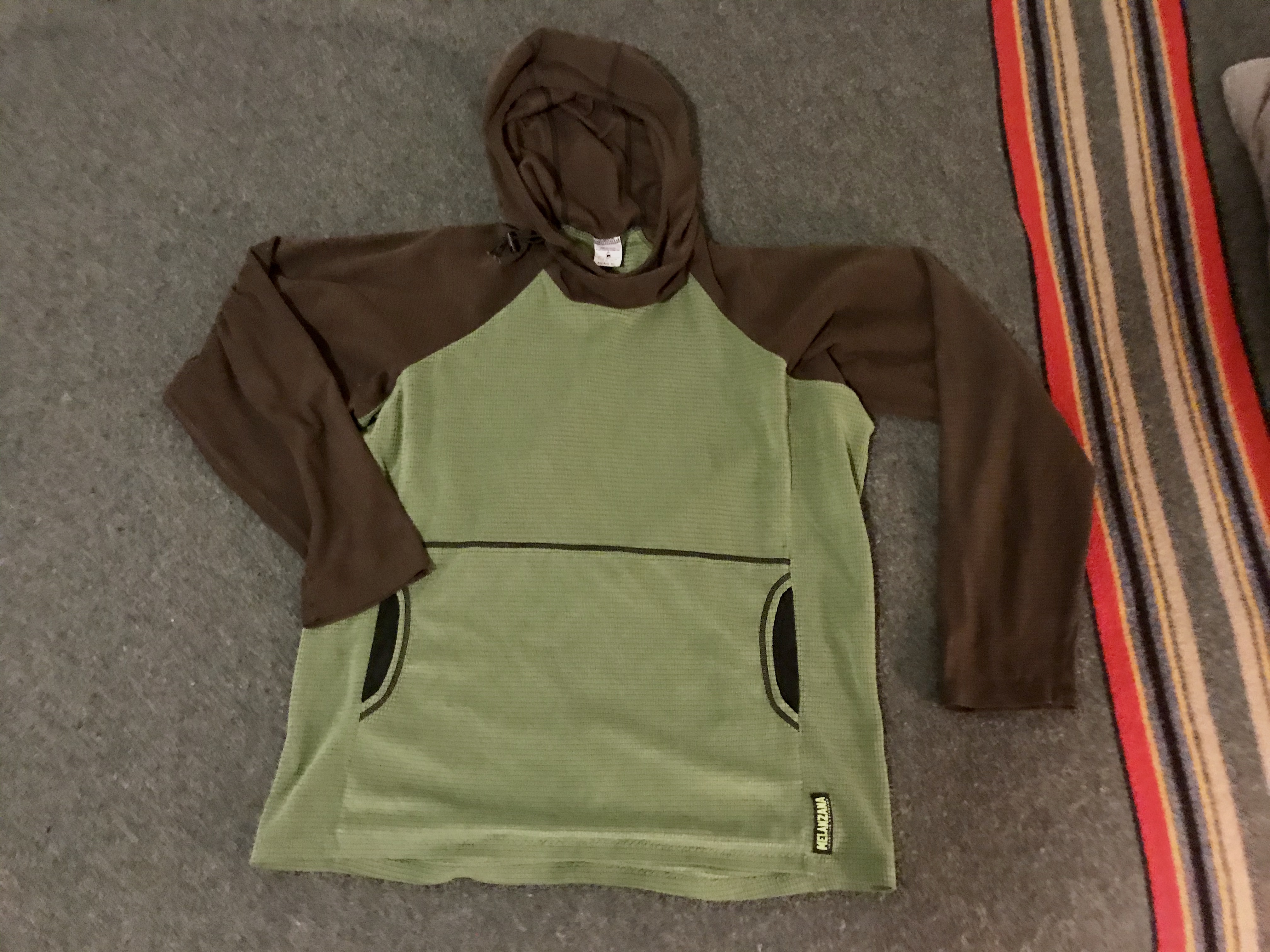 melanzana microgrid hoodie