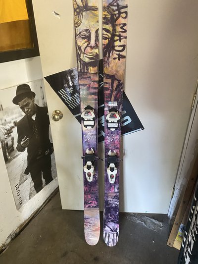 Armada TST with Marker Griffon bindings - Newschoolers.com