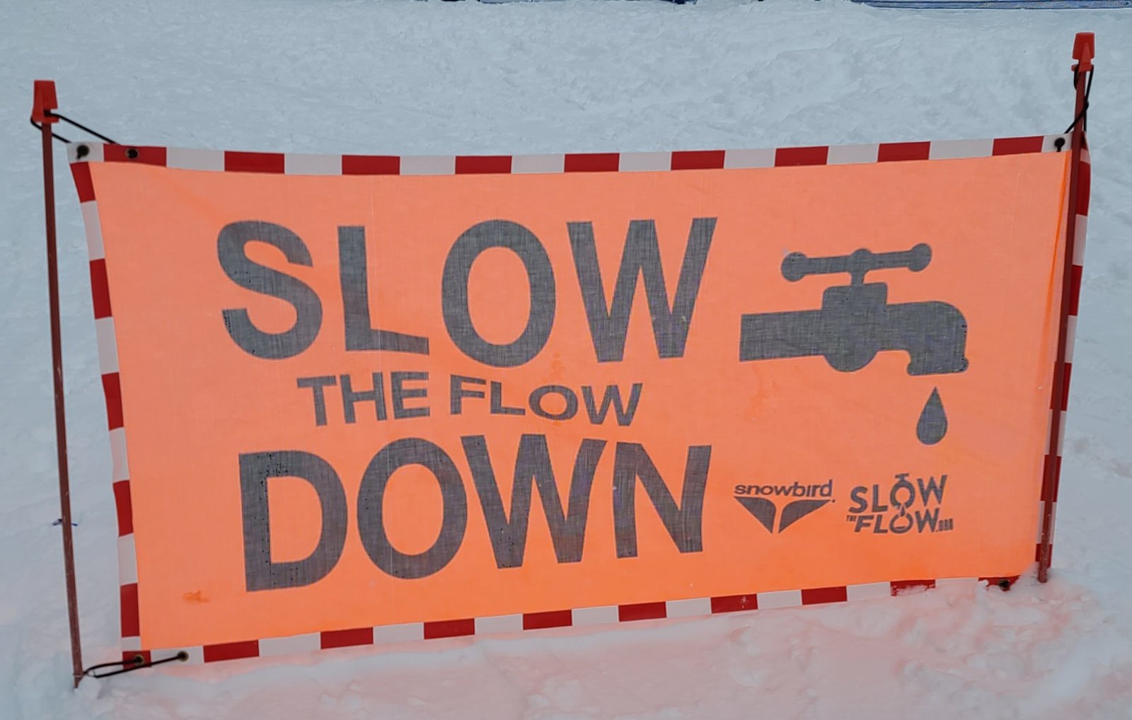 Entering Slow Zone