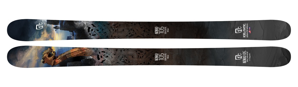 Details about   2021 NEW Icelantic Skis Nomad 105 cm 