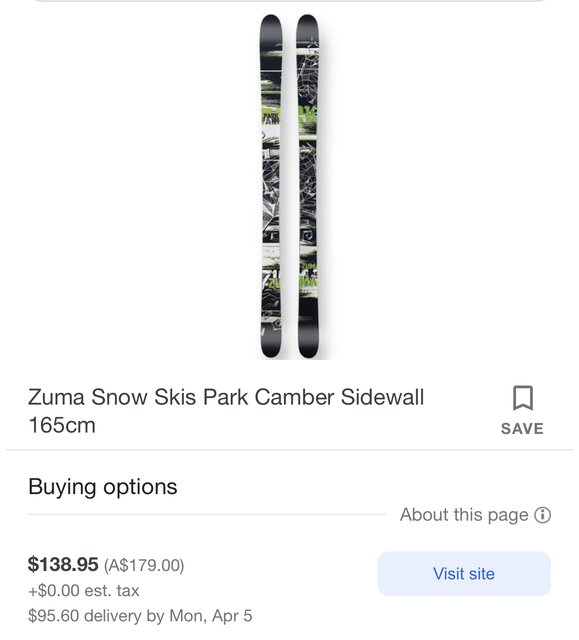 Where the fuck did zuma skis come from - Gear Talk