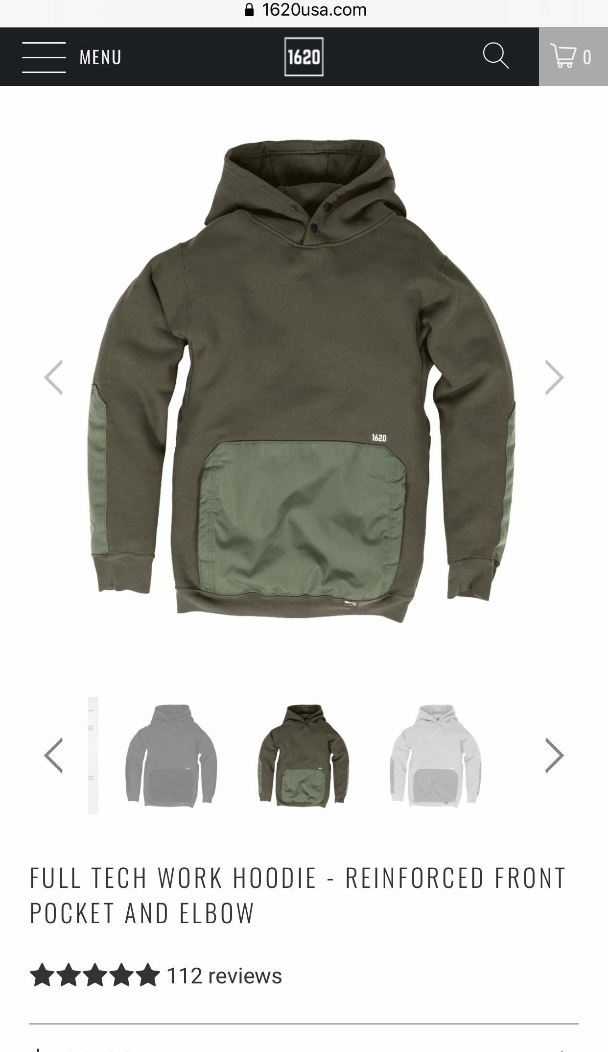 Hurley Crone Full radiated Zip