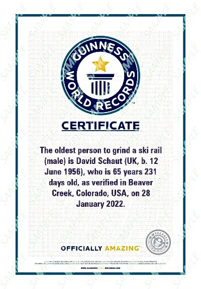 Guinness World Record Rail Grind