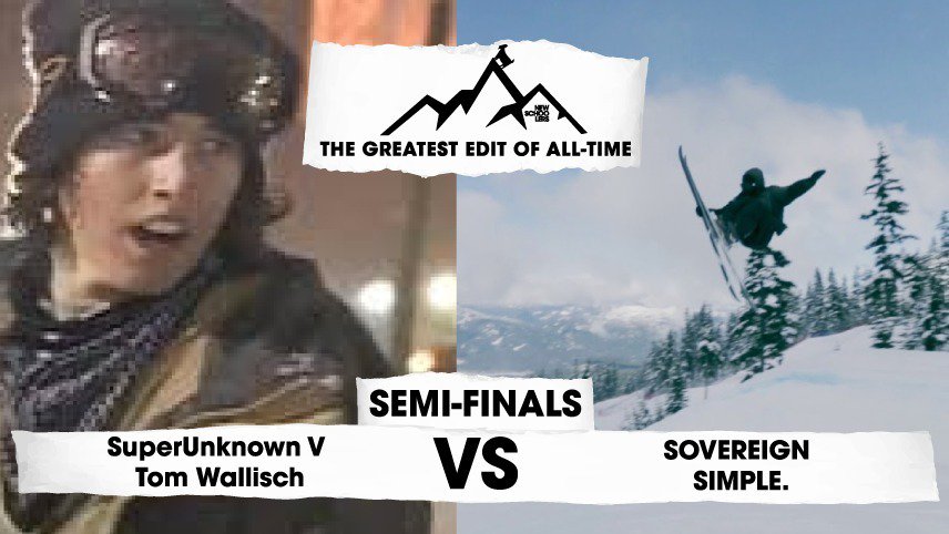 Greatest Edit Of All Time? | Semi-Final | Tom Wallisch - SuperUnknown VS Simple - Sovereign