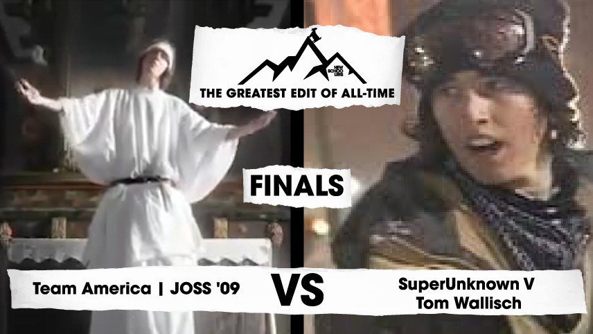 Greatest Edit Of All Time | THE FINAL | Team America - JOSS '09 VS Tom Wallisch SuperUnknown