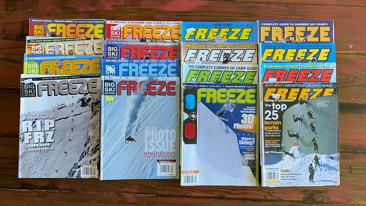 Preserving Ski History - Entry #2: FREEZE Magazine (1997 - 2005)