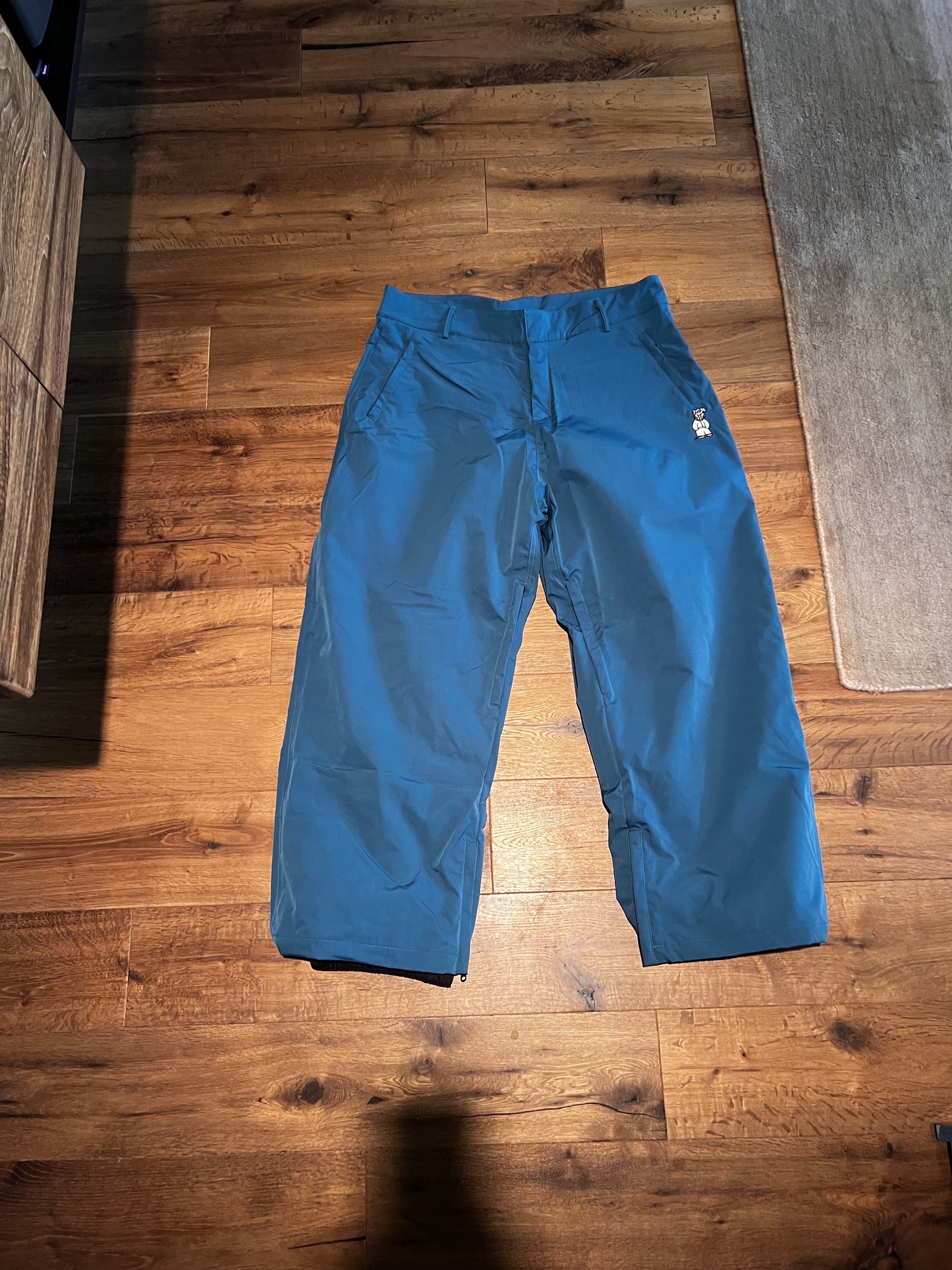 2022 Shitkid Harlaut Pants Size L (Teal)