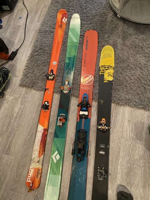 Post your touring quiver   A.T. and Backcountry   Newschoolers.com