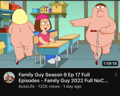 Family guy clearance full episodes youtube