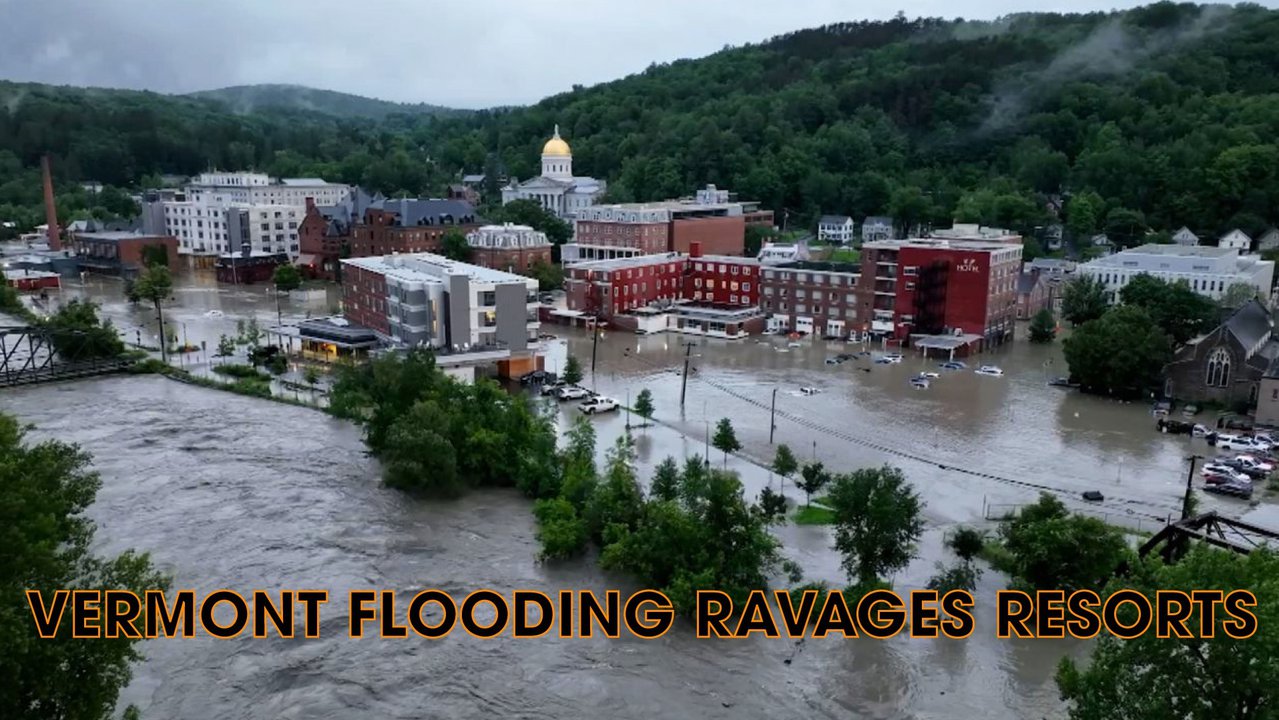 Historic Flooding Ravages Vermont: Ski Resorts and Communities Devastated