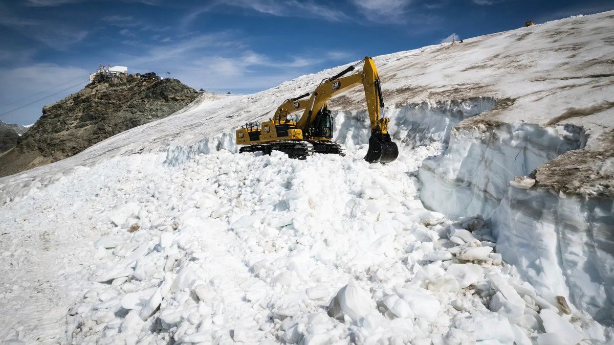 FIS World Cup = Glacier Destruction in Zermatt?