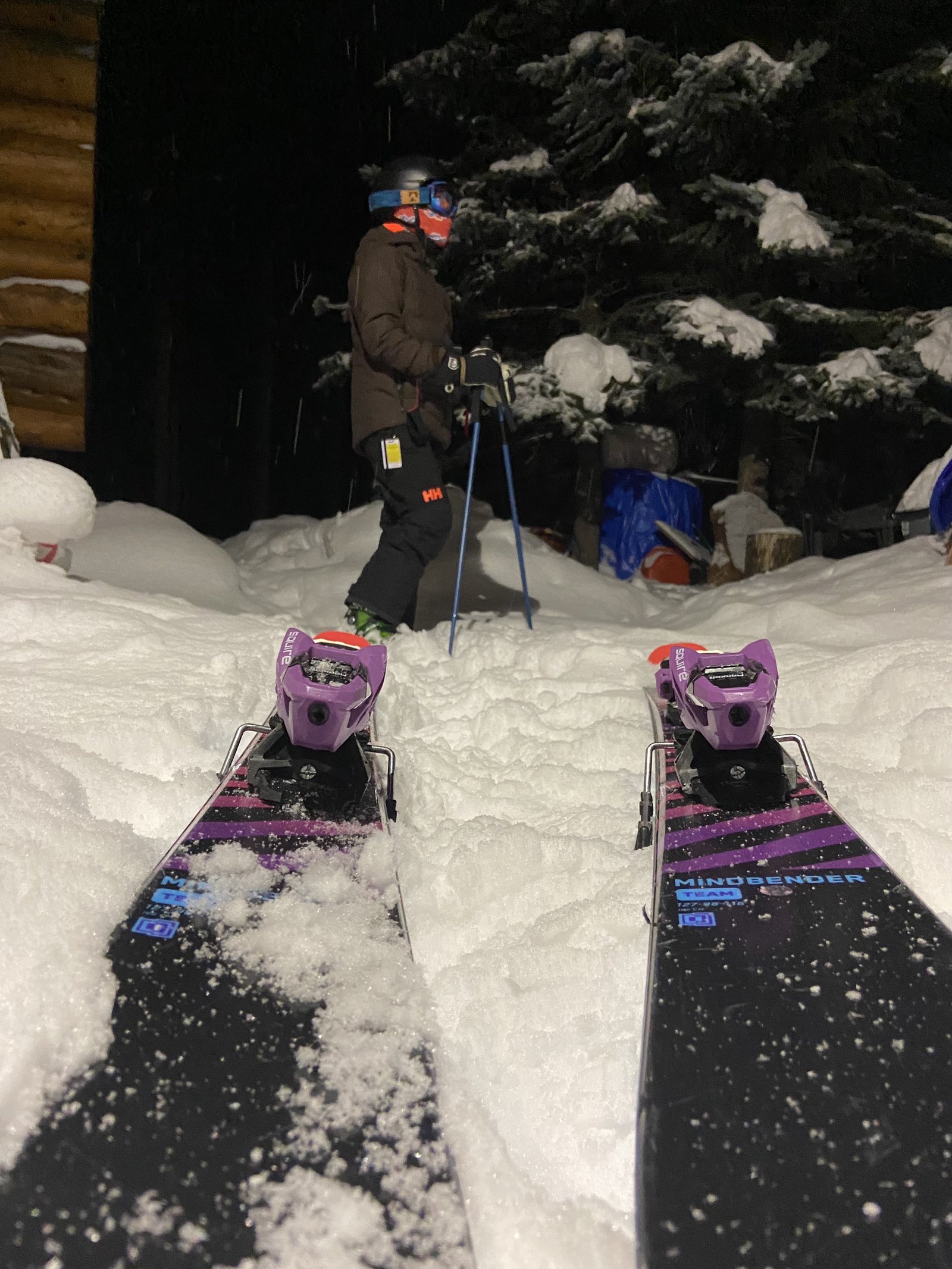 my brother love these skis