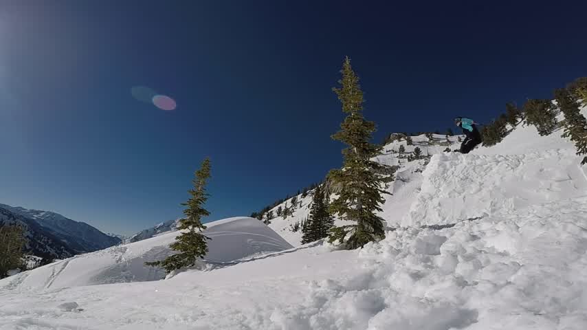 Backcountry jumps in Utah - Videos - Newschoolers.com