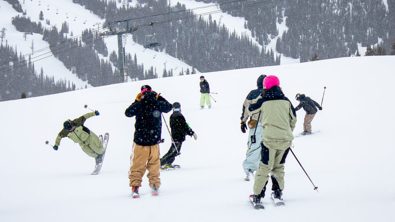 Newschoolers X Powder Gear Week 2024 at Banff Sunshine Village