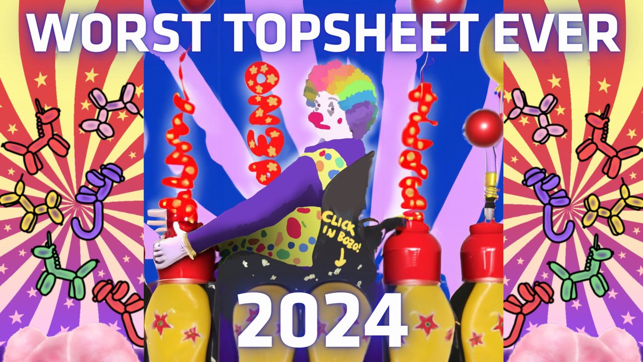 WORST TOPSHEET EVER 2024 - BIGGEST LOSERS