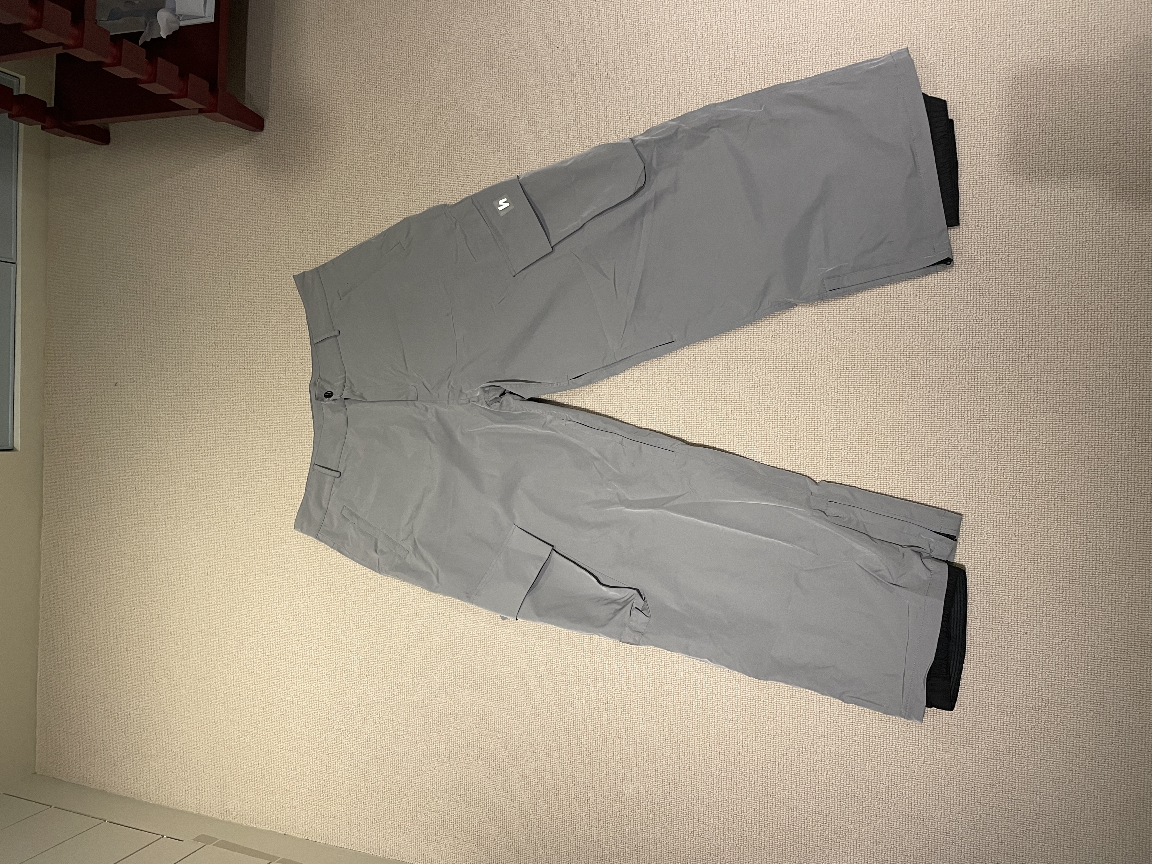 HARLAUT 06 CARGO SNOWPANTS - RHINO GREY XL - Newschoolers.com